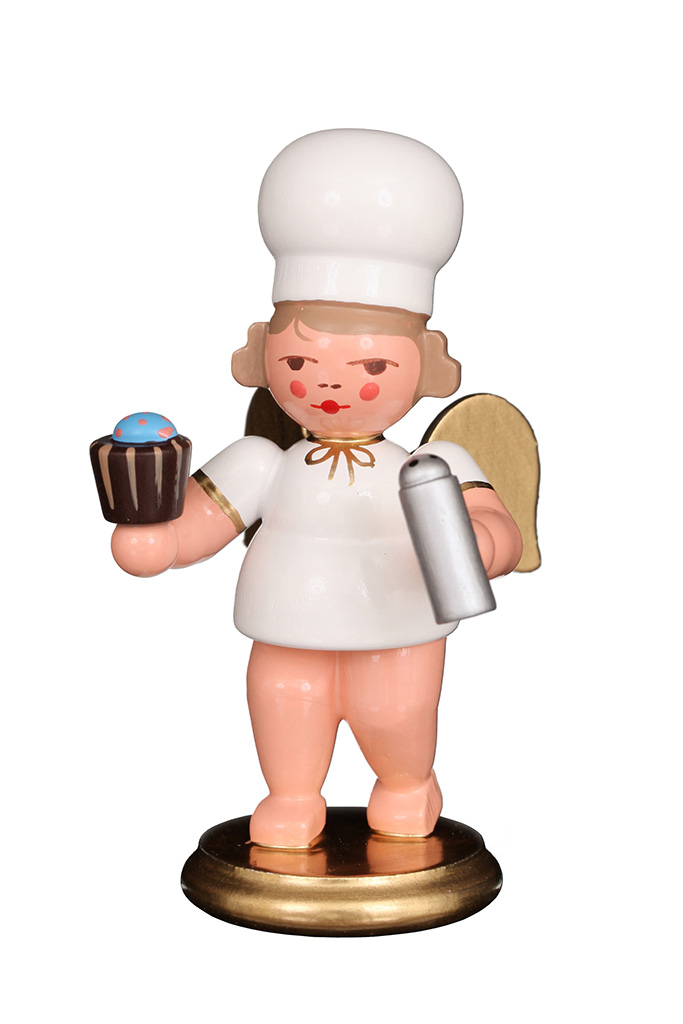 Anděl pekař s Cupcake