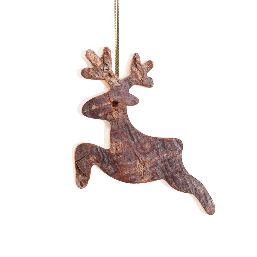 Bark Ornament "Reindeer"