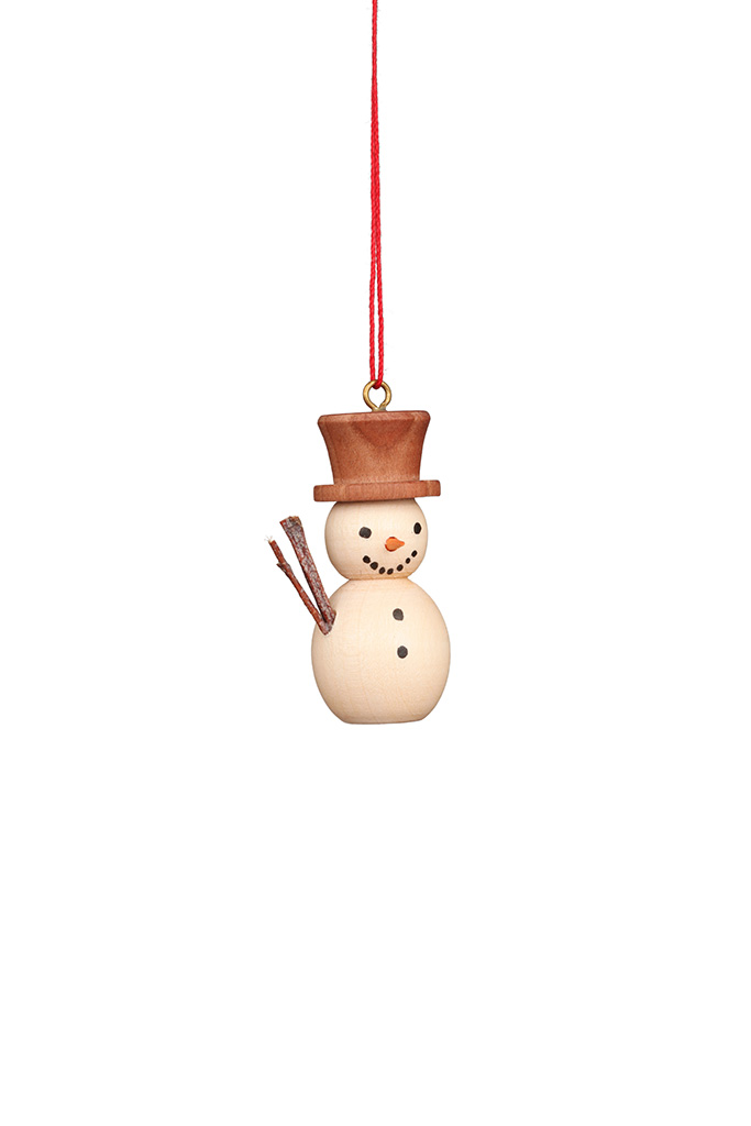 Snowman Natural Ornament