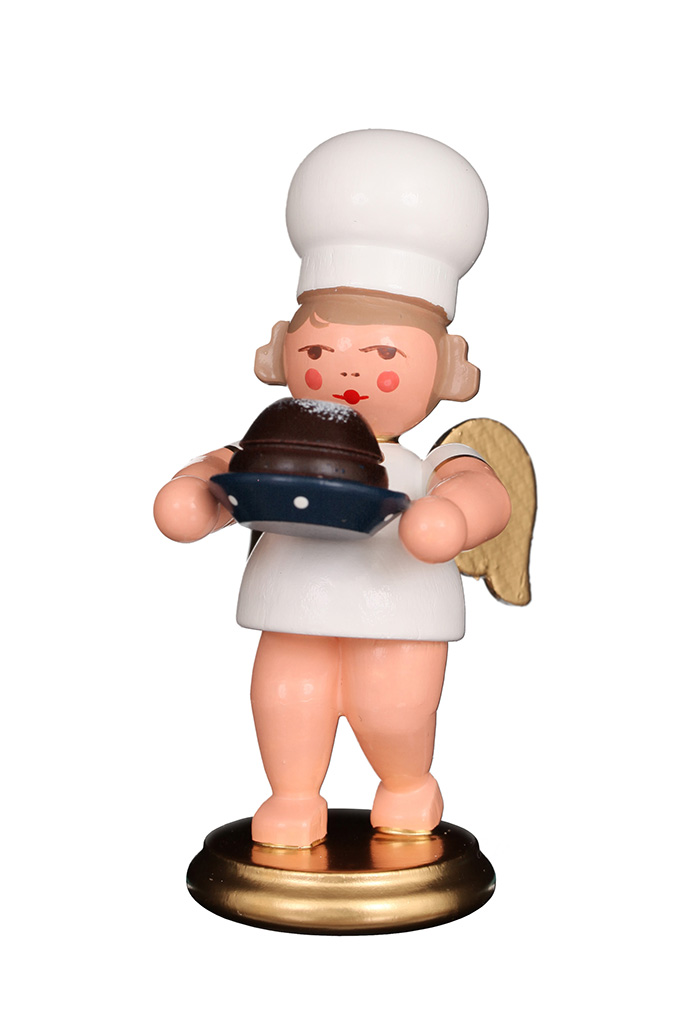 Anděl pekař s bábovkou