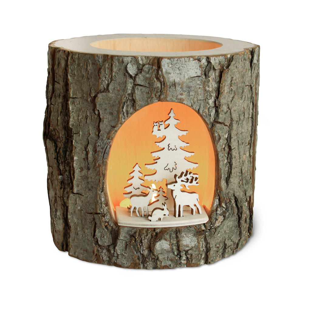 3D Romantic Candle: Deer