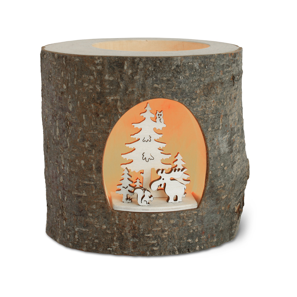 3D Romantic Candle: Moose