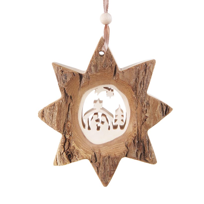 Star (Bark) "Nativity I"