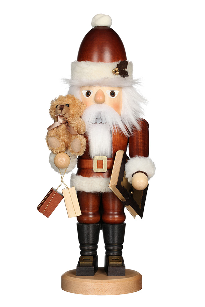 NC Santa Claus With Teddy Natural