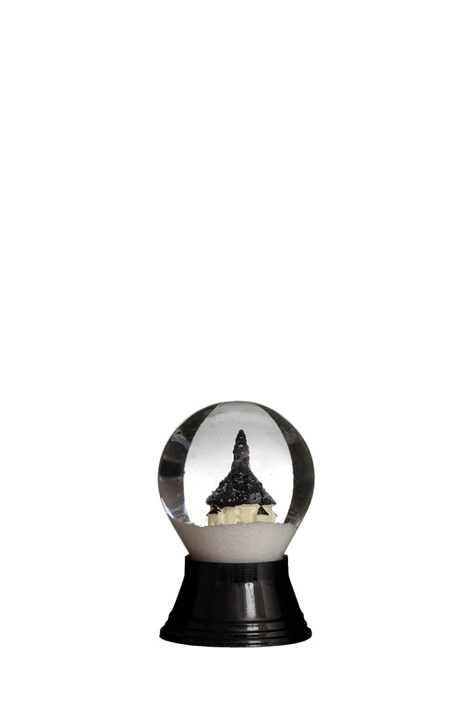 Mini-Snowglobe "Seiffener Church"