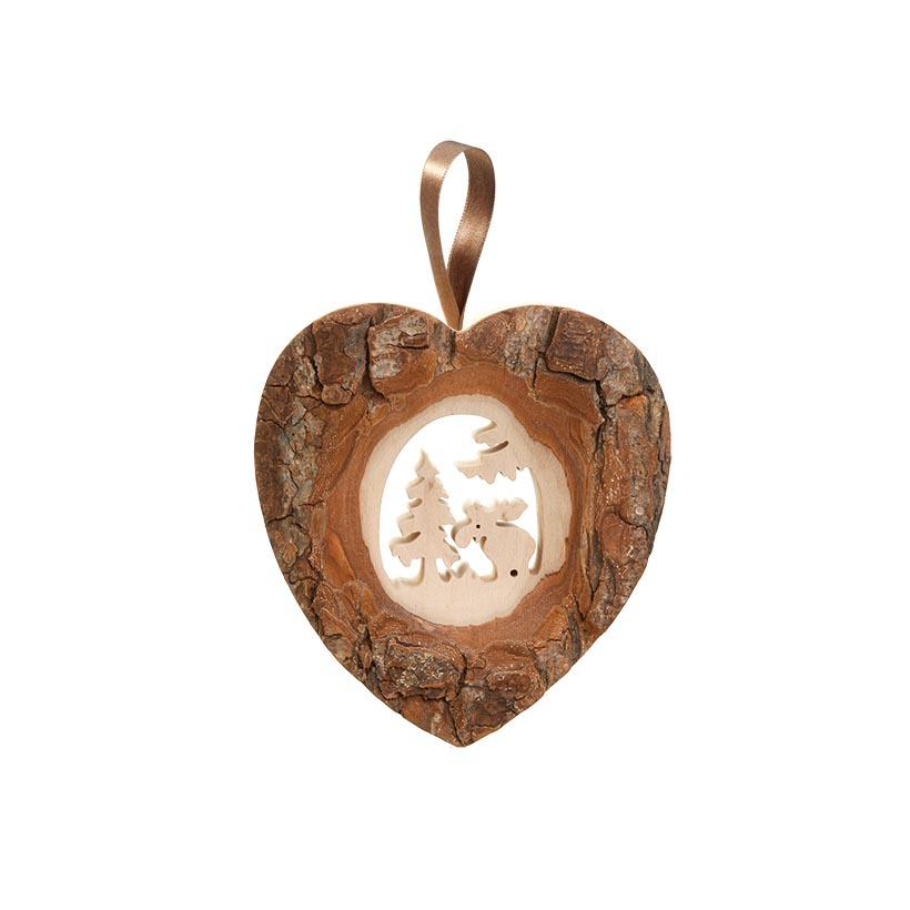Wall Decoration Heart "Moose" Wall Decoration Heart "Moose"