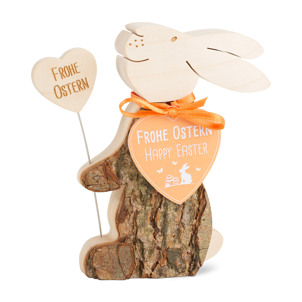 Osterhase Hasenbande Typ 3 (mit Schild „Frohe Ostern“) Osterhase Hasenbande Typ 3 (mit Schild „Frohe Ostern“)