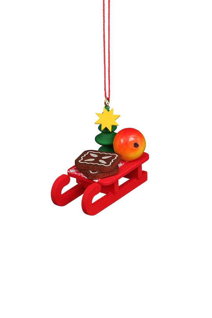 Christmas Sled Ornament