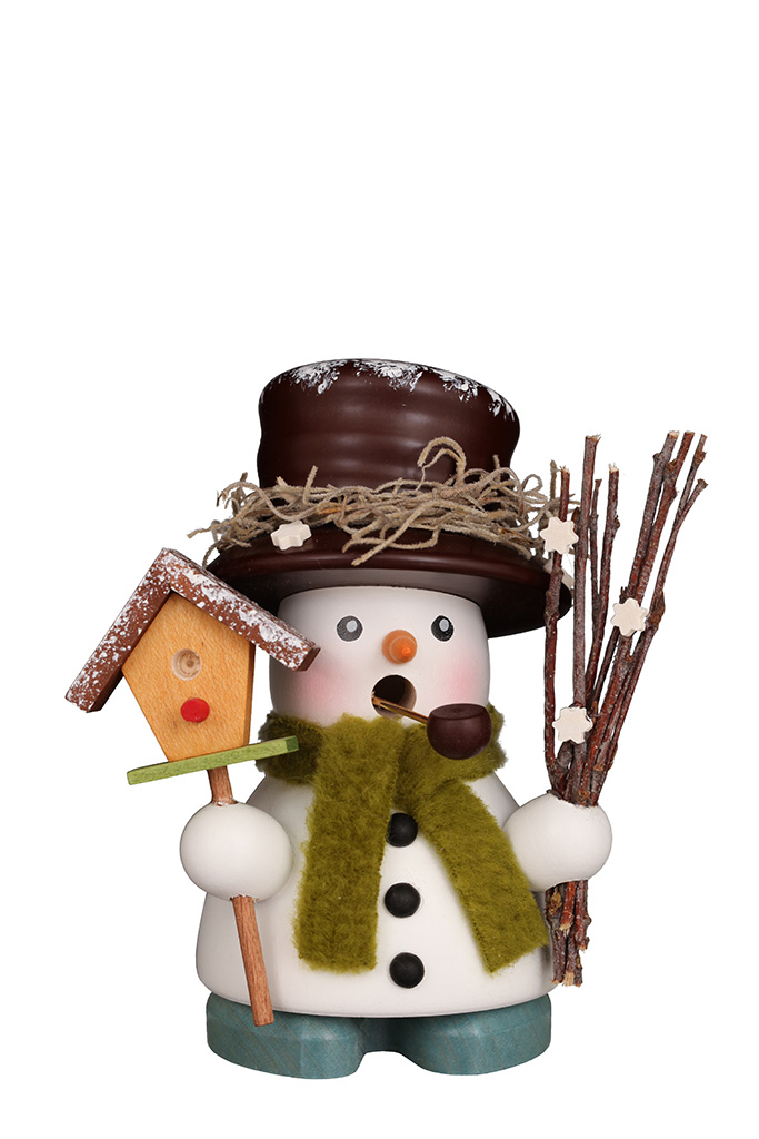 SM Snowman With Aviary SM Snowman With Aviary