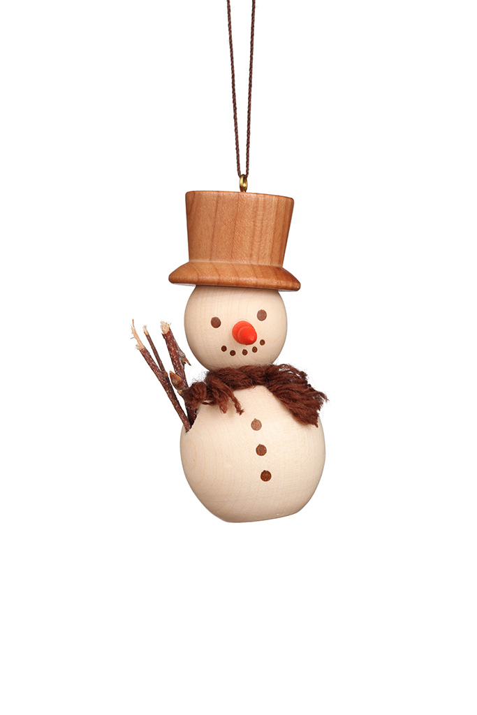 Snowman Natural Ornament