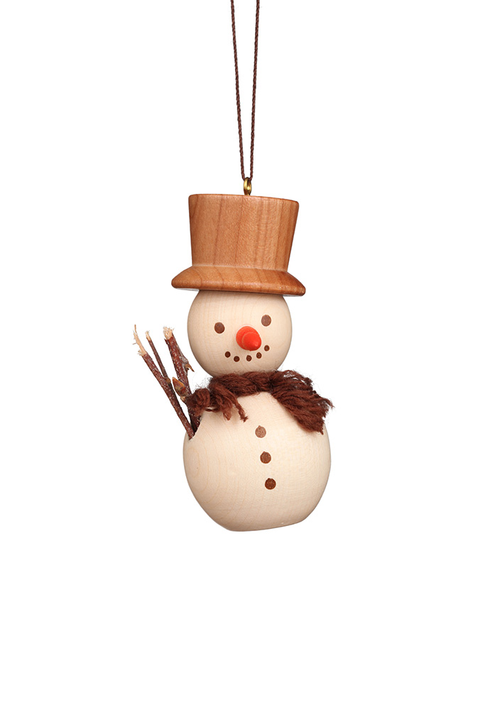 Snowman Natural Ornament Snowman Natural Ornament