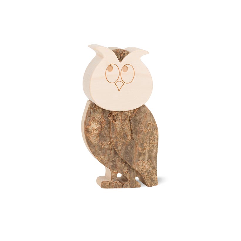 Bark Animal Owl “Pauline”