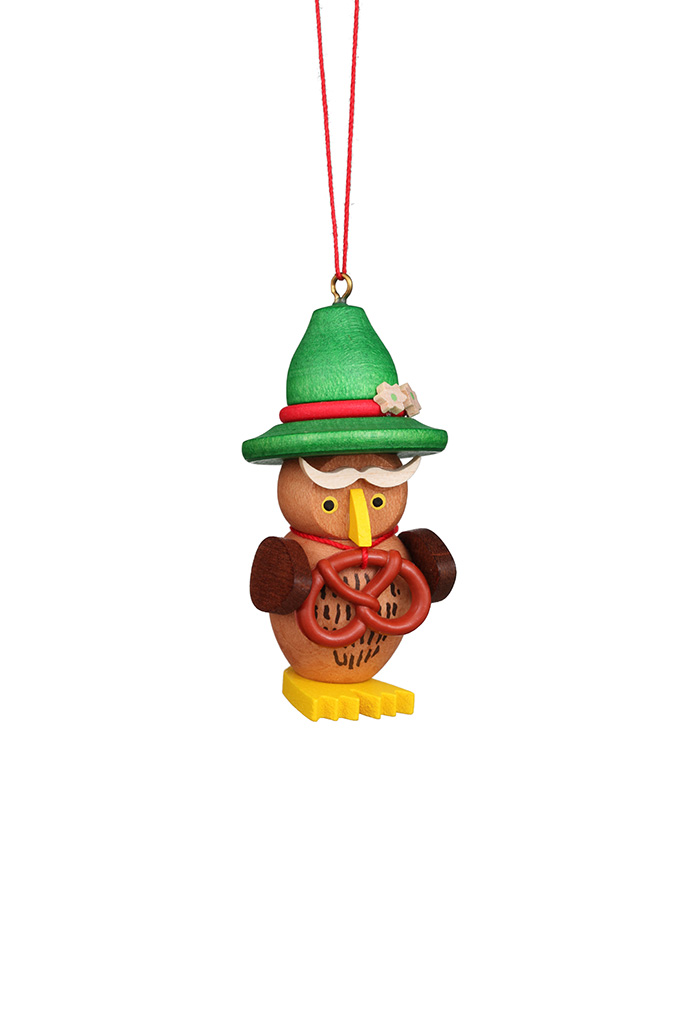 Owl Bavarian Ornament Owl Bavarian Ornament