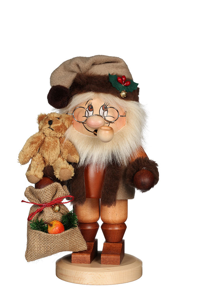 RM Wichtel Weihnachtsmann mit Teddy