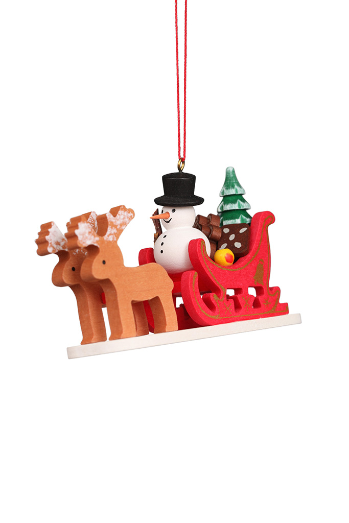 BB Schneemann im Rentierschlitten BB Schneemann im Rentierschlitten