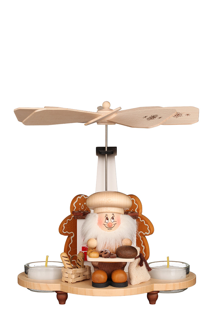 Pyramide Mikrowichtel Bäcker natur Pyramide Mikrowichtel Bäcker natur