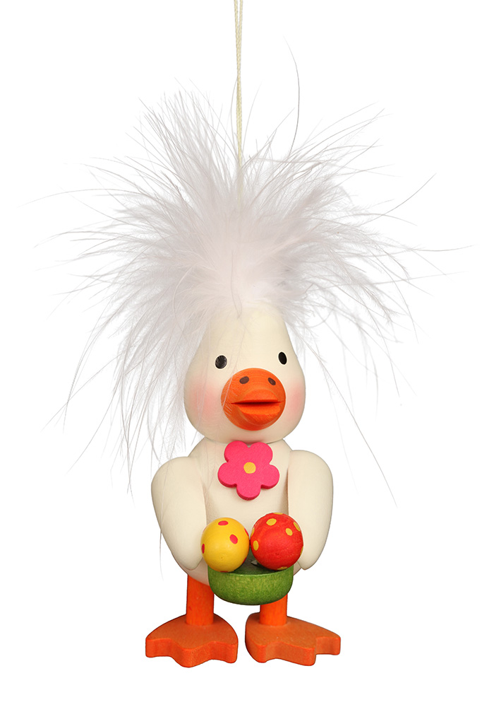 Ducky With Egg Nest Ornament
