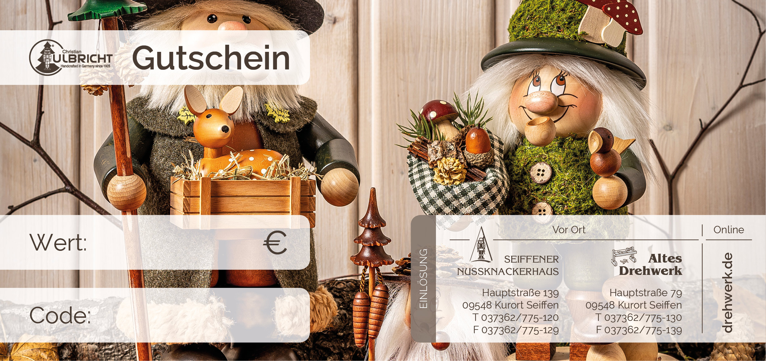 Individueller Gutschein