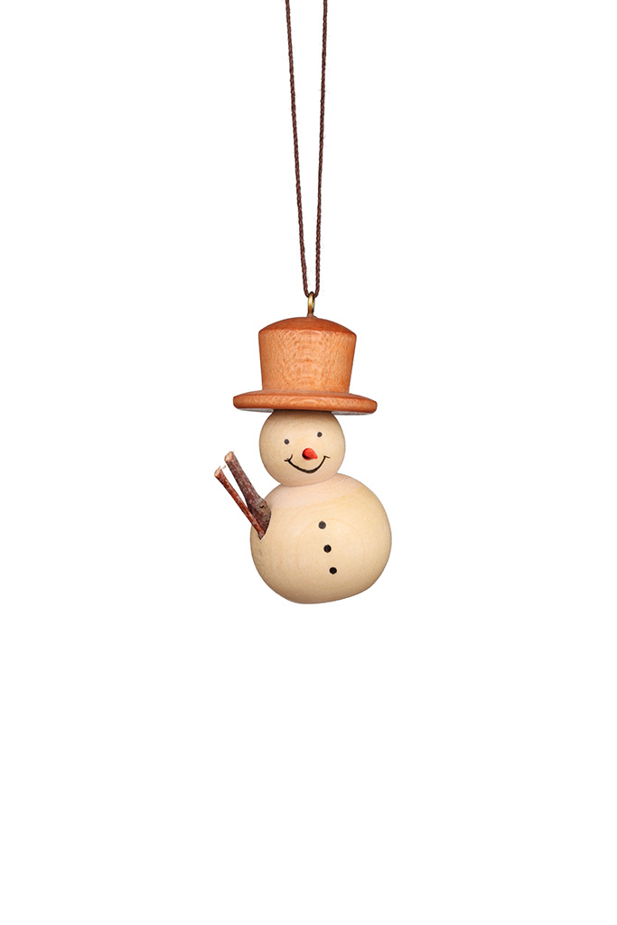 Snowman Natural Ornament