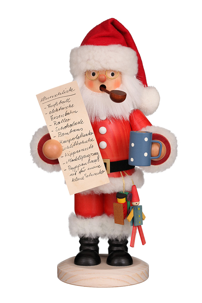 SM Santa Claus With Wish Slip Of Paper