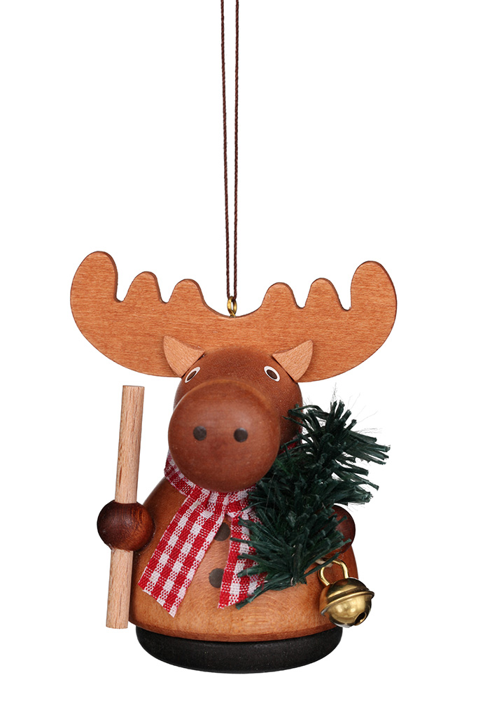 RP Moose Natural Ornament