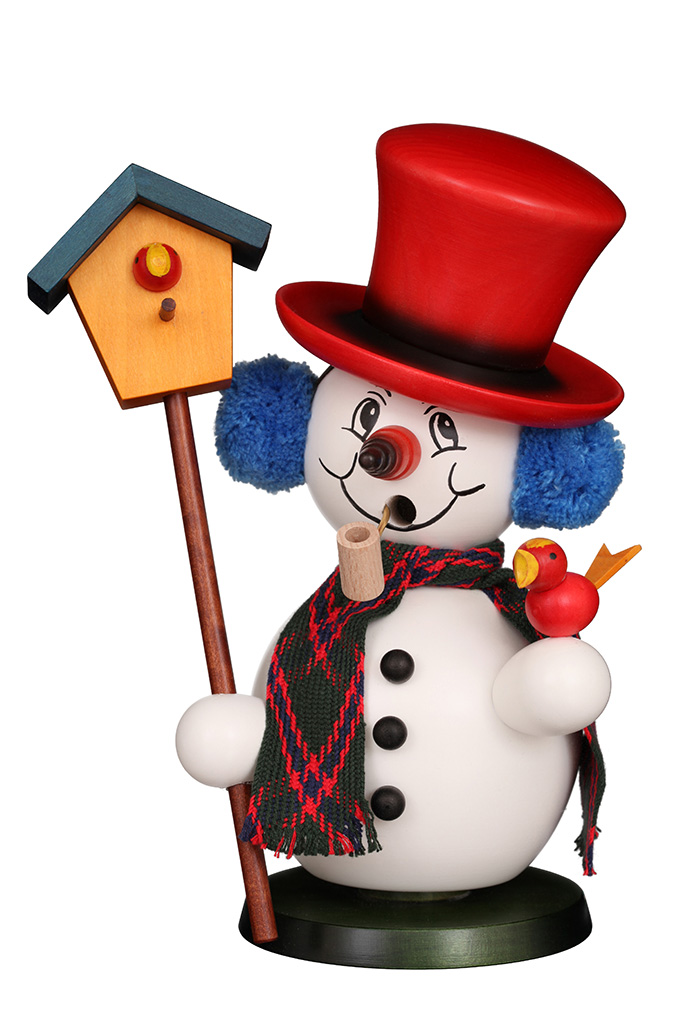 SM Snowman With Aviary SM Snowman With Aviary