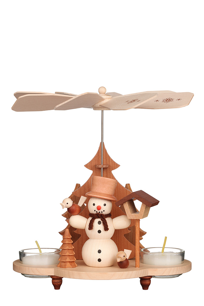 Pyramide Schneemann natur Pyramide Schneemann natur