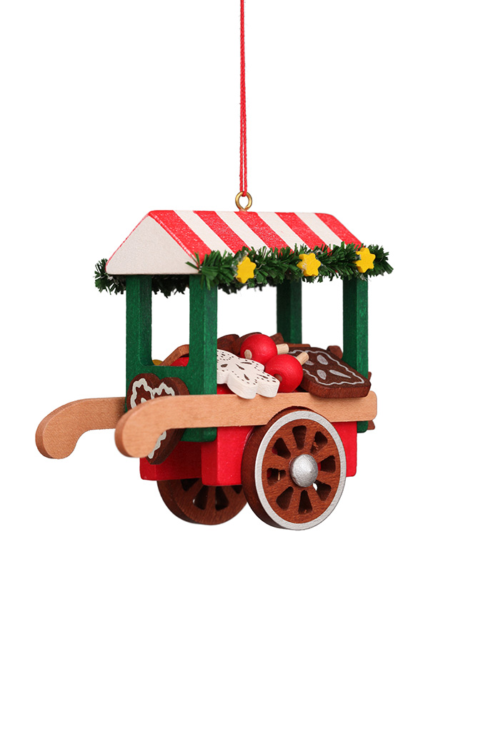Market Car With Gingerbread Ornament