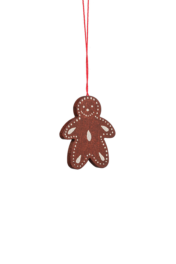 Small Gingerbread Brown Ornament