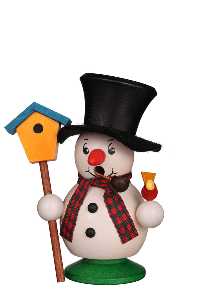 SM Snowman With Aviary SM Snowman With Aviary